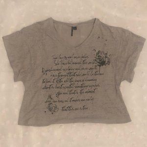 Gray Graphic T-Shirt